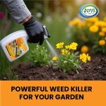 JOVS 除草剤 5L すぐに使えるタイプ、パティオ、車道、小道、庭園用の速効性除草剤、根まで除草、乾燥後はペットや子供に安全